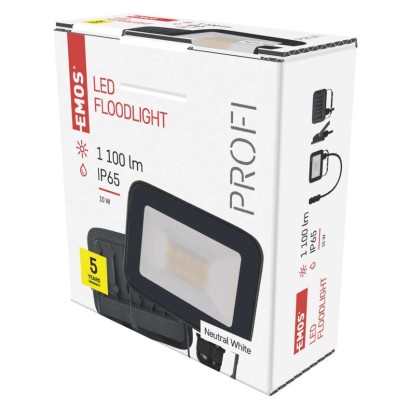 INOVO LED-reflektor – 10 W, IP65 – EMOS ZS2612